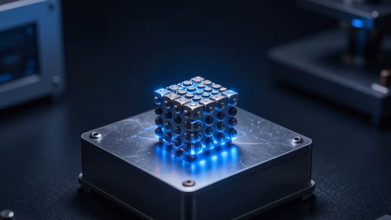 Abstract visualization of quantum sensing research