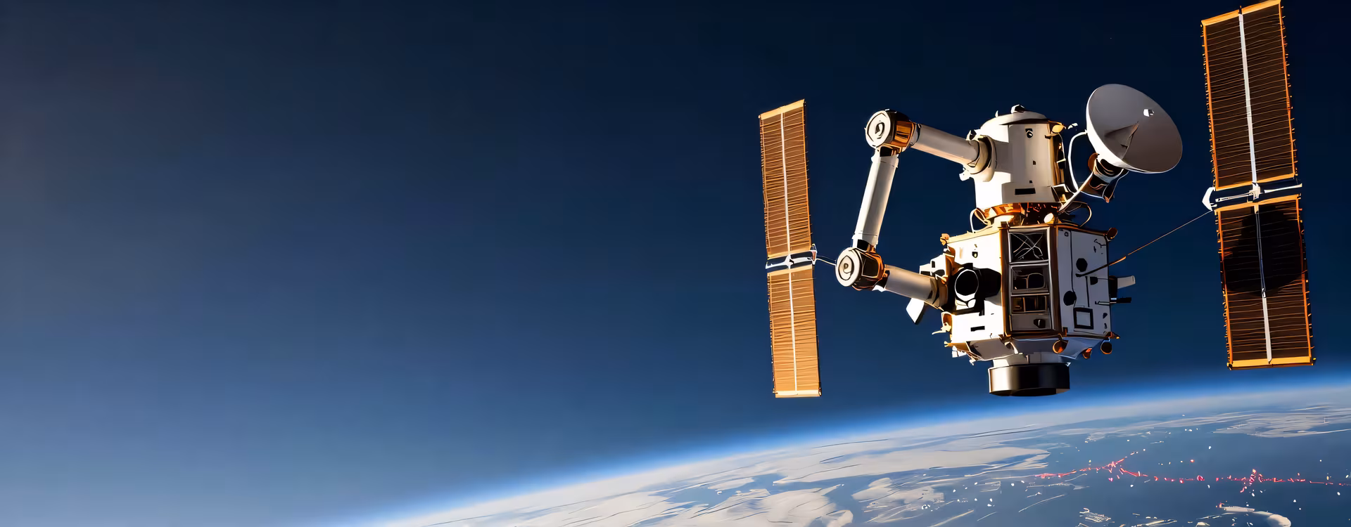 Astronaut in orbit — orbital operations and space domain awareness research